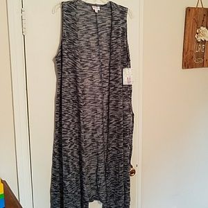 Lularoe Joy longline vest.  Medium NWT